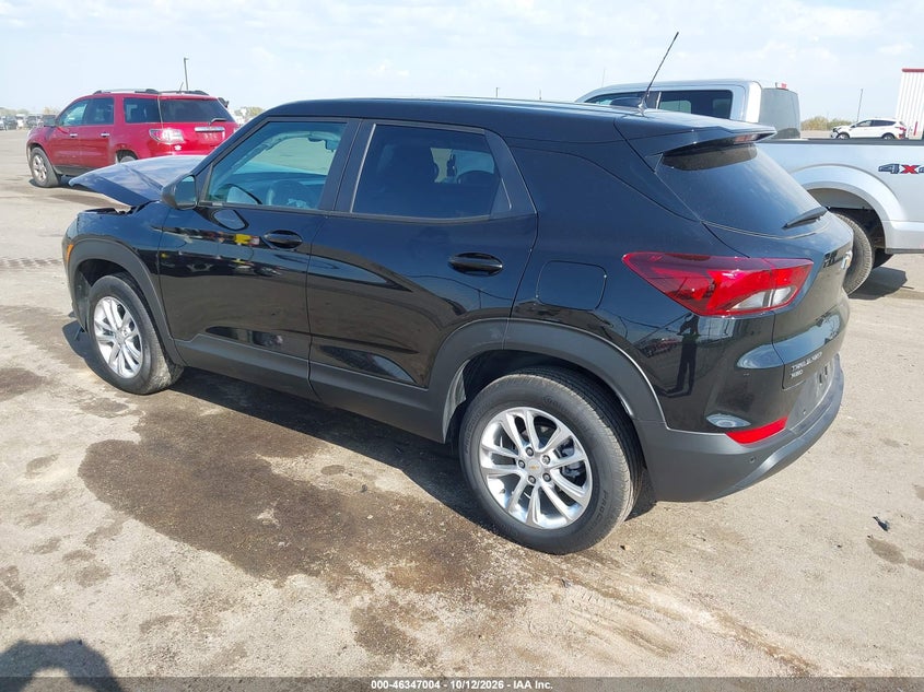 Vin: kl79mnsl9tb265215, lot: 46847270, chevrolet trailblazer awd ls 20263