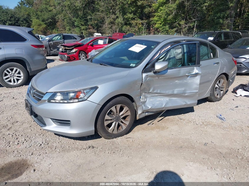 2013 Honda Accord Lx, Left Front, IAAI, VIN 1HGCR2F35DA015630 — photo 2
