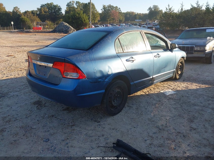 Vin: 2hgfa1f50ah581255, lot: 46847337, honda civic lx 20104
