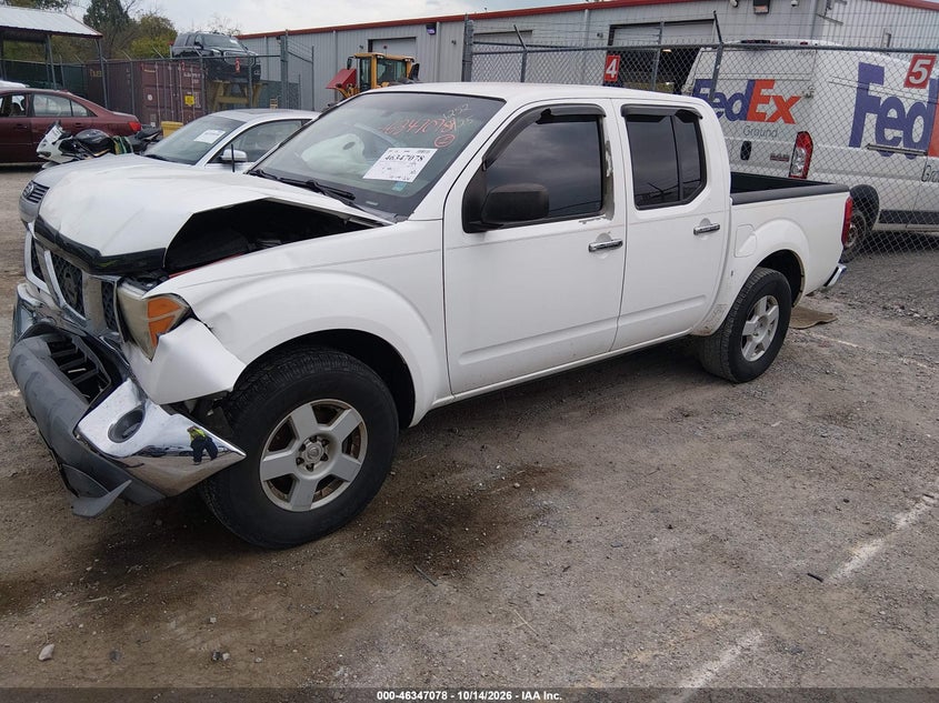 2005 Nissan Frontier Se, Неизвестно, IAAI, VIN 1N6AD07U95C421252 — фото 2