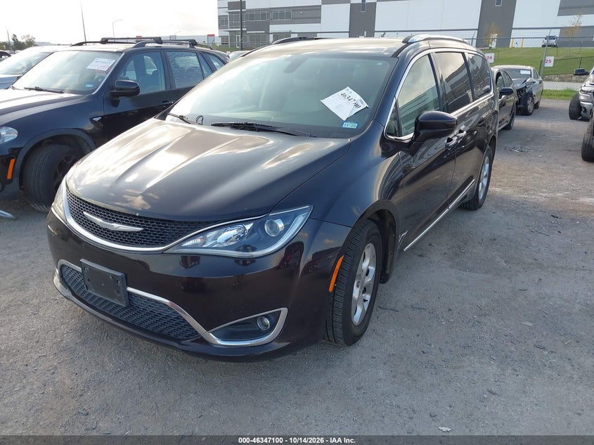 Vin: 2c4rc1eg6hr608486, lot: 46847366, chrysler pacifica touring-l plus 20172