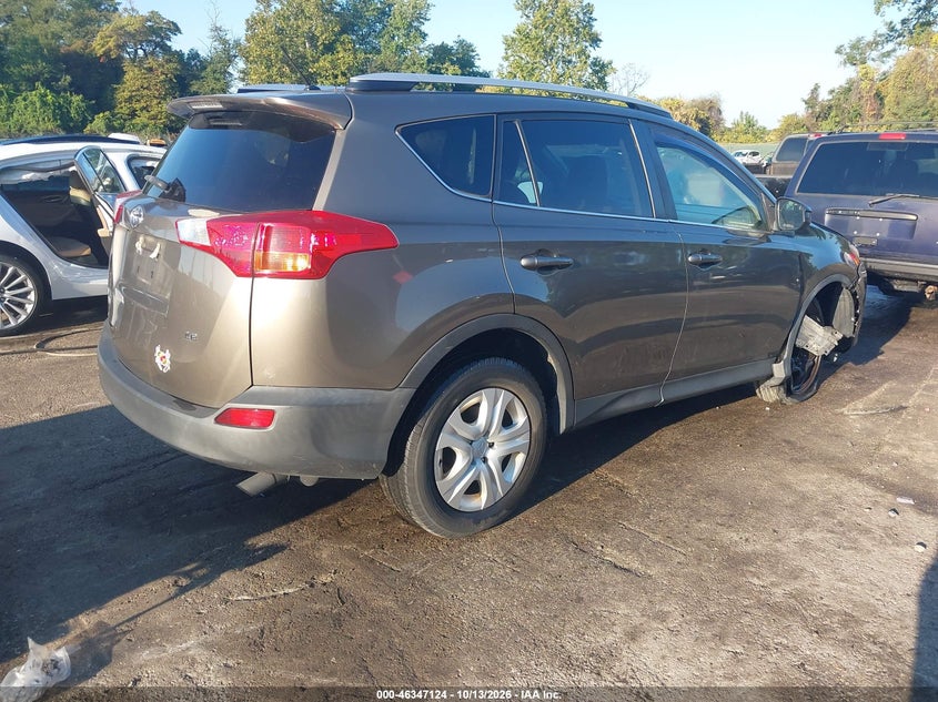 Vin: jtmzfrev4d5004818, lot: 46847391, toyota rav4 le 20134
