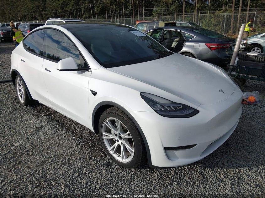 Vin: 5yjygdee7lf027695, lot: 46847405, tesla model y long range dual motor all-wheel drive 20201