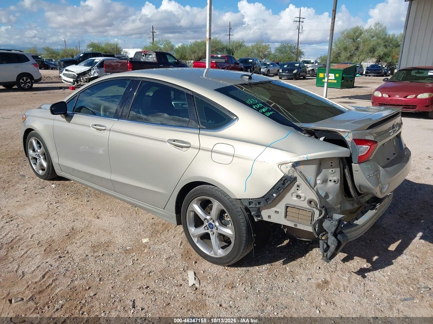 Vin: 3fa6p0h77fr169809, lot: 46847424, ford fusion se 20153