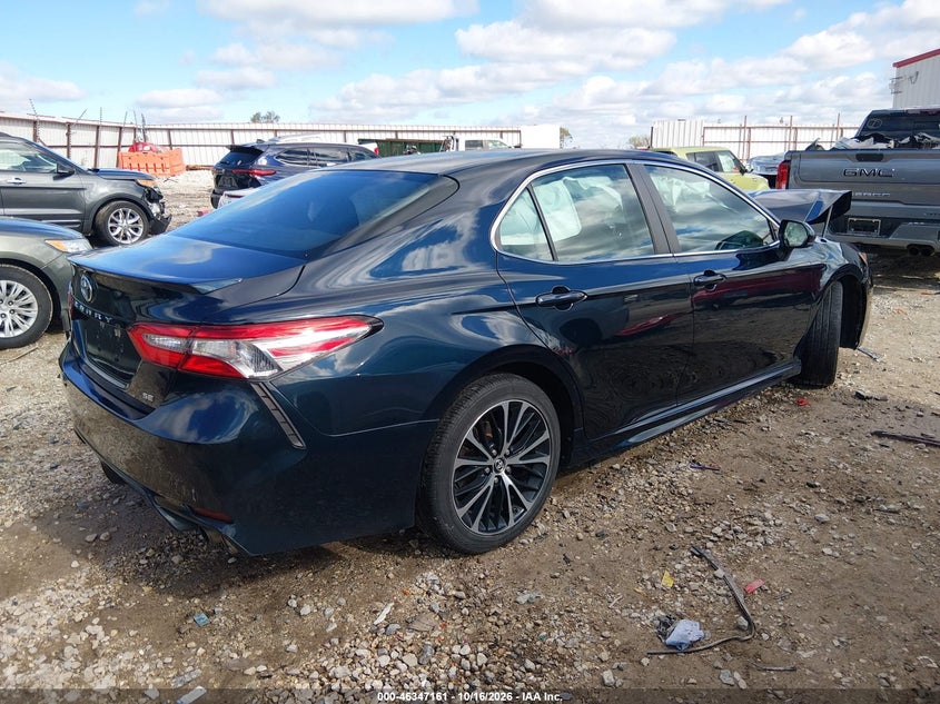 Vin: 4t1b11hk0ju525468, lot: 46847427, toyota camry se 20184