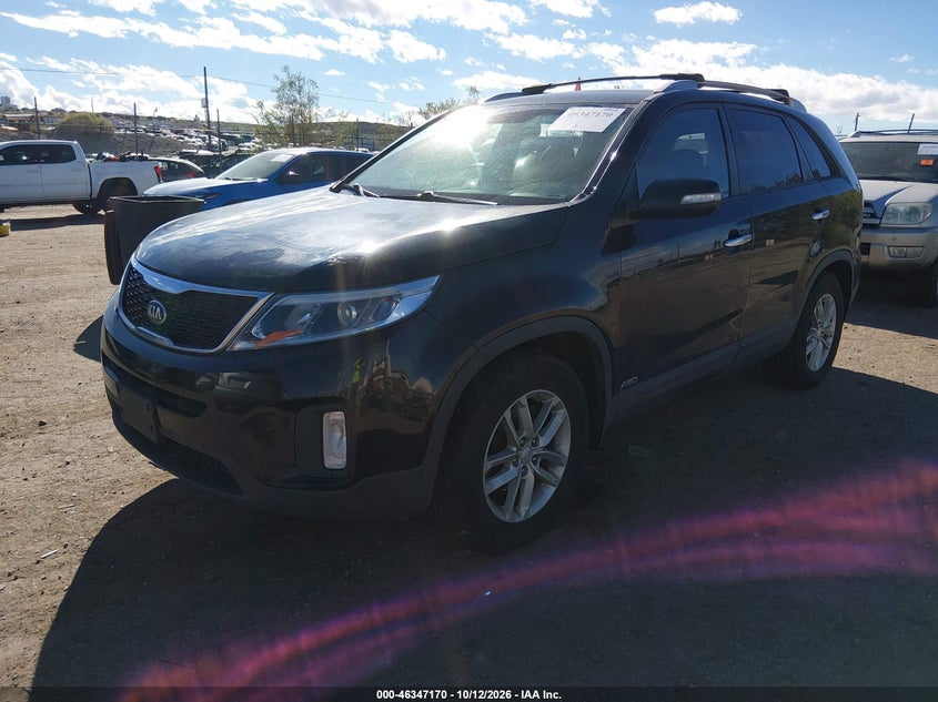 Vin: 5xyktda76eg539226, lot: 46847436, kia sorento lx v6 20142