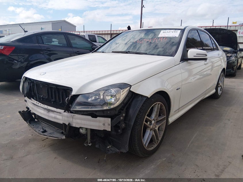 Vin: wddgf5hb0cr197709, lot: 46847460, mercedes-benz c 350 sport 20122