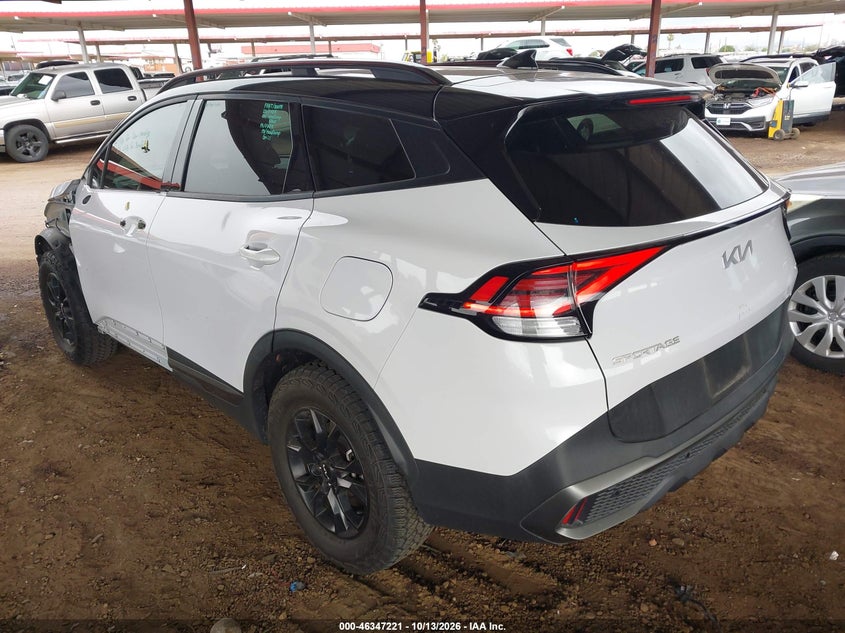 Vin: 5xyk7caf1pg080812, lot: 46847487, kia sportage x-pro prestige 20233