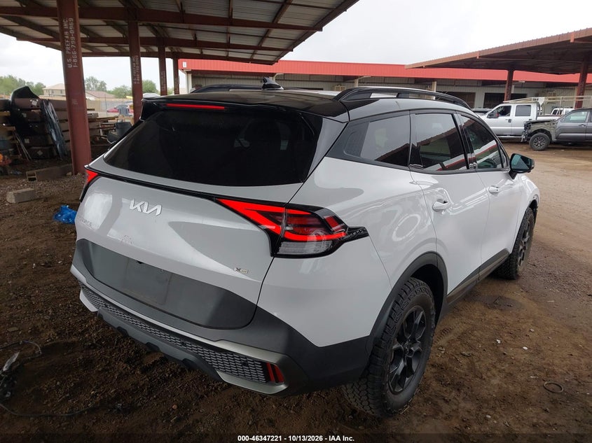Vin: 5xyk7caf1pg080812, lot: 46847487, kia sportage x-pro prestige 20234