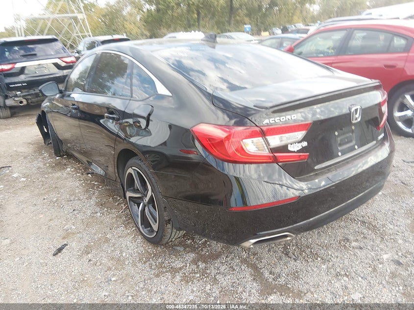 Vin: 1hgcv1f38na001664, lot: 46847501, honda accord sport 20223