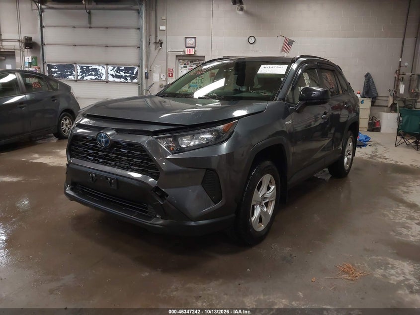 Vin: jtmlwrfv5ld047041, lot: 46847508, toyota rav4 hybrid le 20202