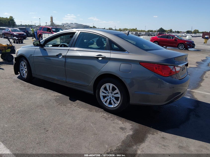 Vin: 5npeb4ac6bh058958, lot: 46847524, hyundai sonata gls 20113