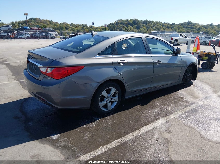 Vin: 5npeb4ac6bh058958, lot: 46847524, hyundai sonata gls 20114