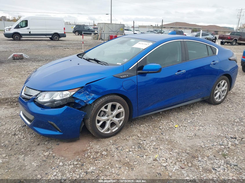Vin: 1g1rb6s53ju124800, lot: 46847533, chevrolet volt premier 20182