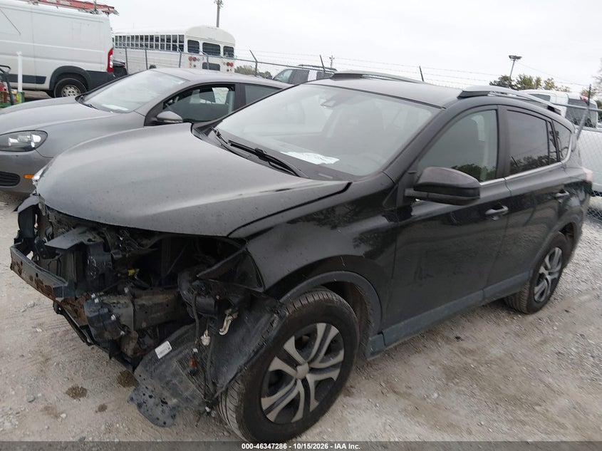 Vin: 2t3bfrev4jw728756, lot: 46847552, toyota rav4 le 20182
