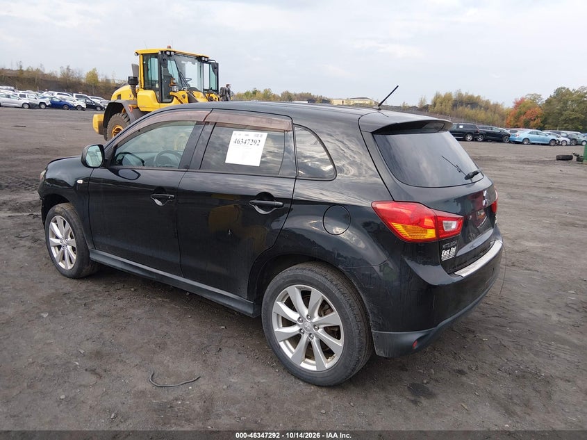 Vin: 4a4ar3aw9fe025322, lot: 46847558, mitsubishi outlander sport es 20153
