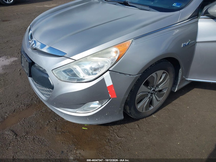 2013 HYUNDAI SONATA HYBRID VIN KMHEC4A46DA100685 — фото 6