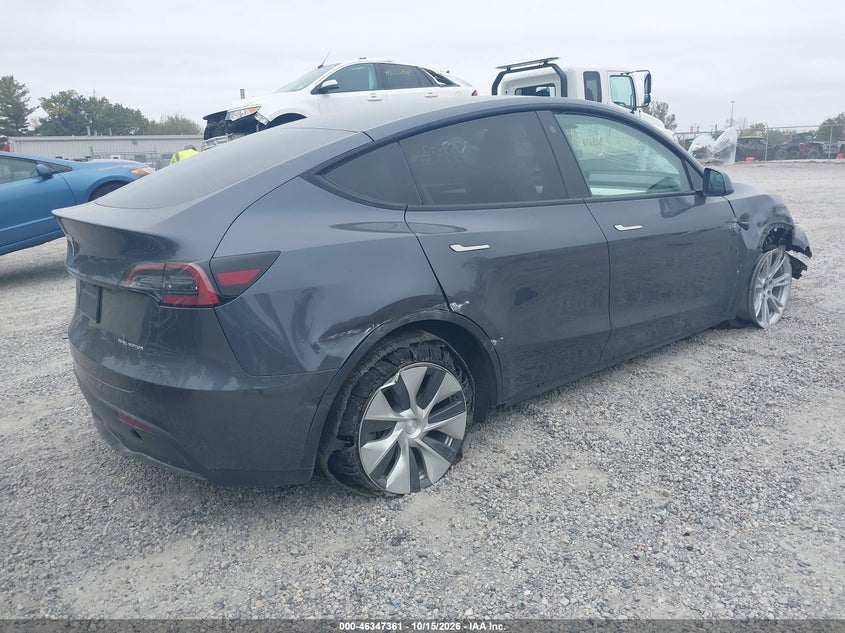 Vin: 7saygaee5pf645170, lot: 46847627, tesla model y awd/long range dual motor all-wheel drive 20234