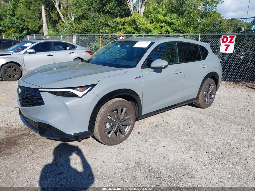 Vin: 3hdsa1h52tm707001, lot: 46847666, acura adx a-spec 20262