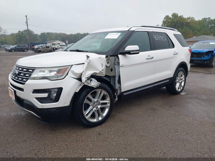 Vin: 1fm5k8f8xgga13993, lot: 46847668, ford explorer limited 20162