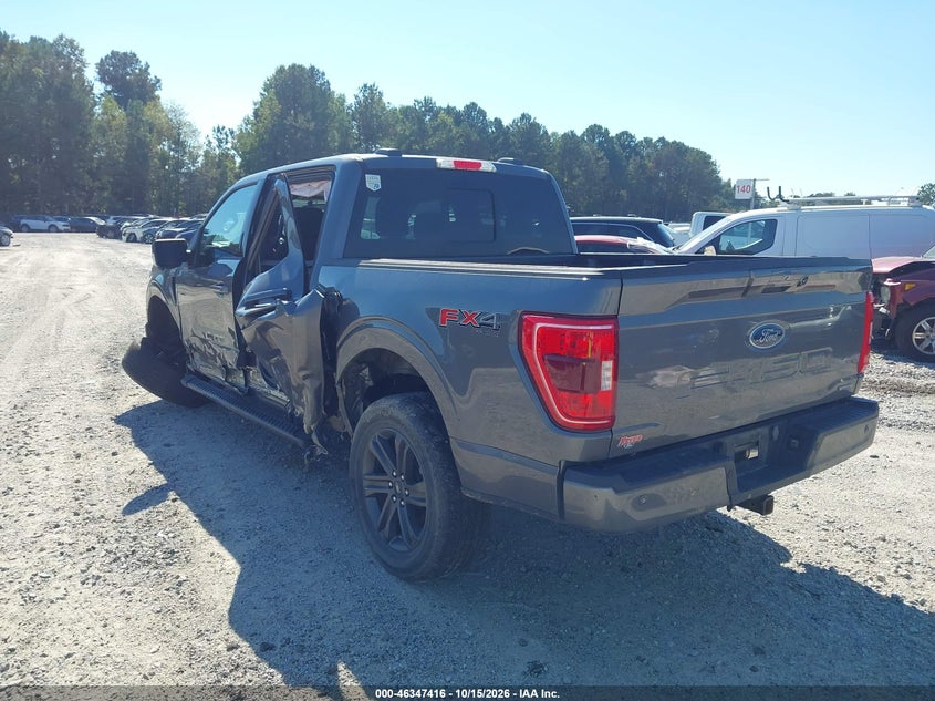 Vin: 1ftfw1e82pkf54698, lot: 46847682, ford f-150 xlt 20233