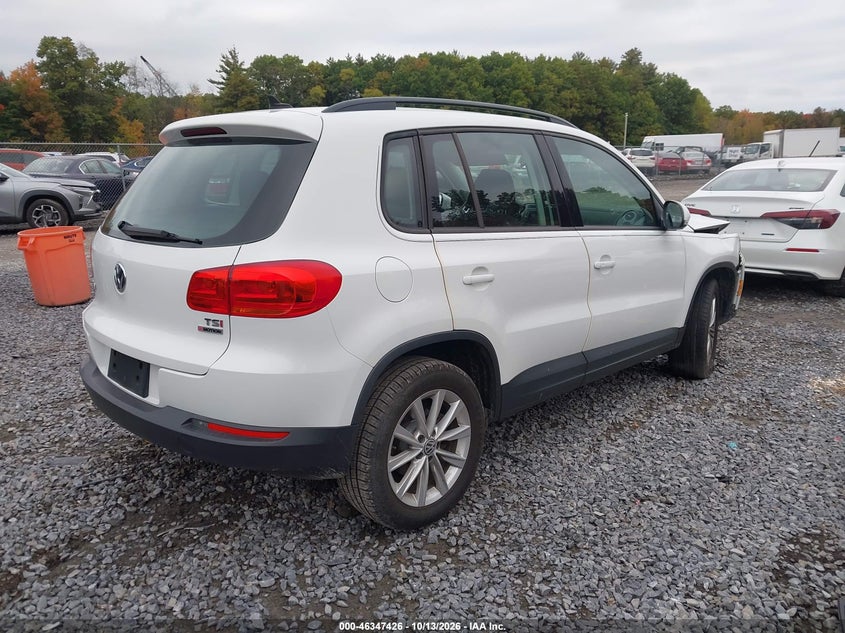 Vin: wvgbv7ax1hk046866, lot: 46847692, volkswagen tiguan 2.0t/2.0t s 20174