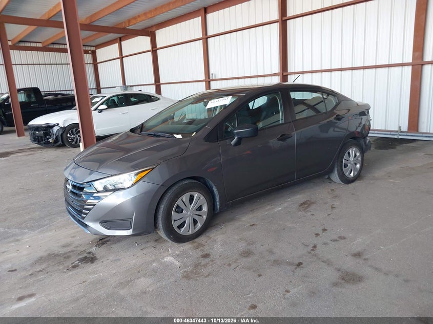 Vin: 3n1cn8dv3sl842584, lot: 46847708, nissan versa 1.6 s 20252