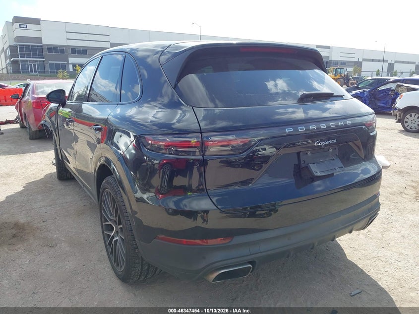 Vin: wp1aa2ay2lda09151, lot: 46847720, porsche cayenne 20203