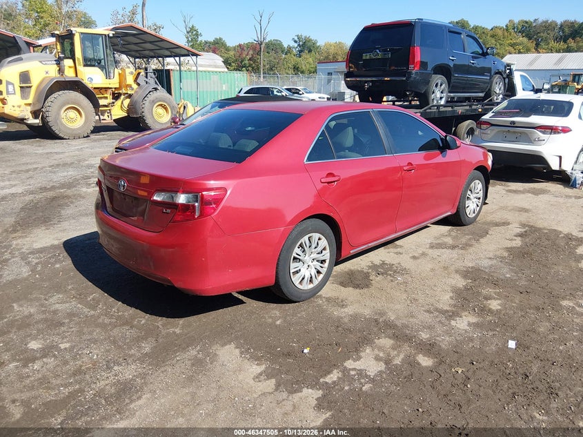 Vin: 4t1bf1fk7eu748570, lot: 46847771, toyota camry le 20144