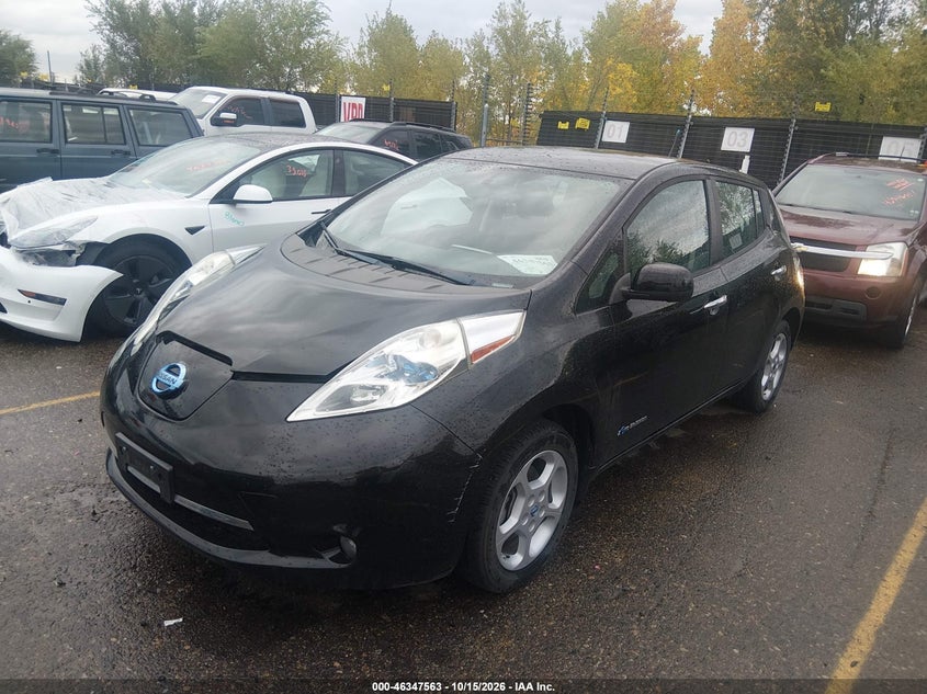 Vin: 1n4az0cpxdc414349, lot: 46847829, nissan leaf sv 20132
