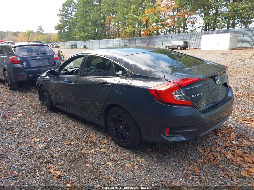 Vin: 2hgfc2f52hh567318, lot: 46847830, honda civic lx 20173