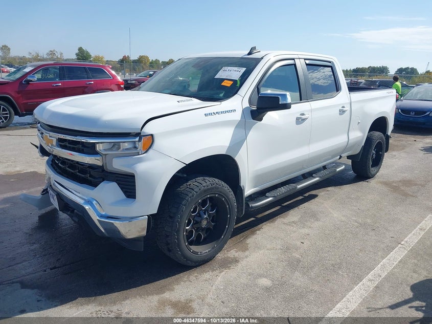 Vin: 3gcudde8xpg133530, lot: 46847860, chevrolet silverado 1500 lt 20232