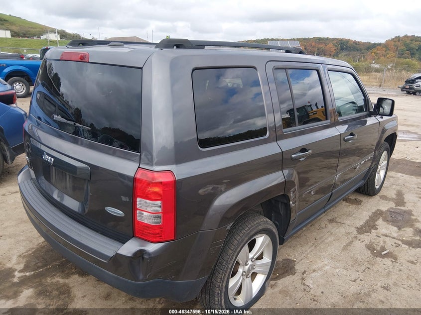 Vin: 1c4njrfb2gd597090, lot: 46847862, jeep patriot latitude 20164
