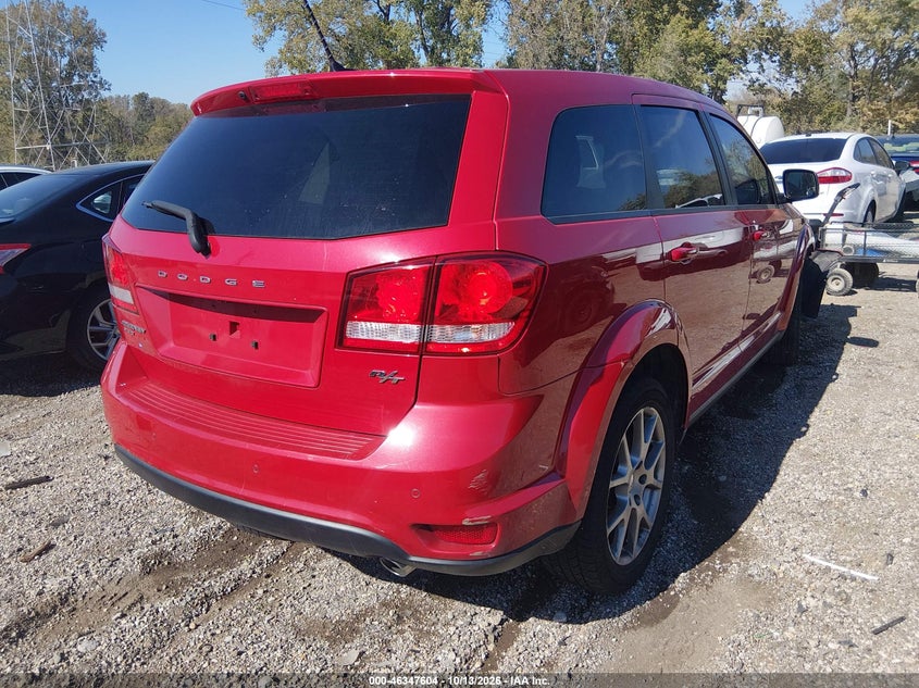 Vin: 3c4pddeg9et278745, lot: 46847870, dodge journey r/t 20144