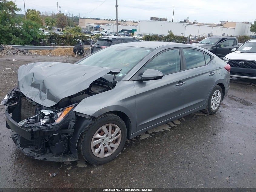 2019 Hyundai Elantra Se, Front End, IAAI, VIN 5NPD74LF0KH451472 — photo 2