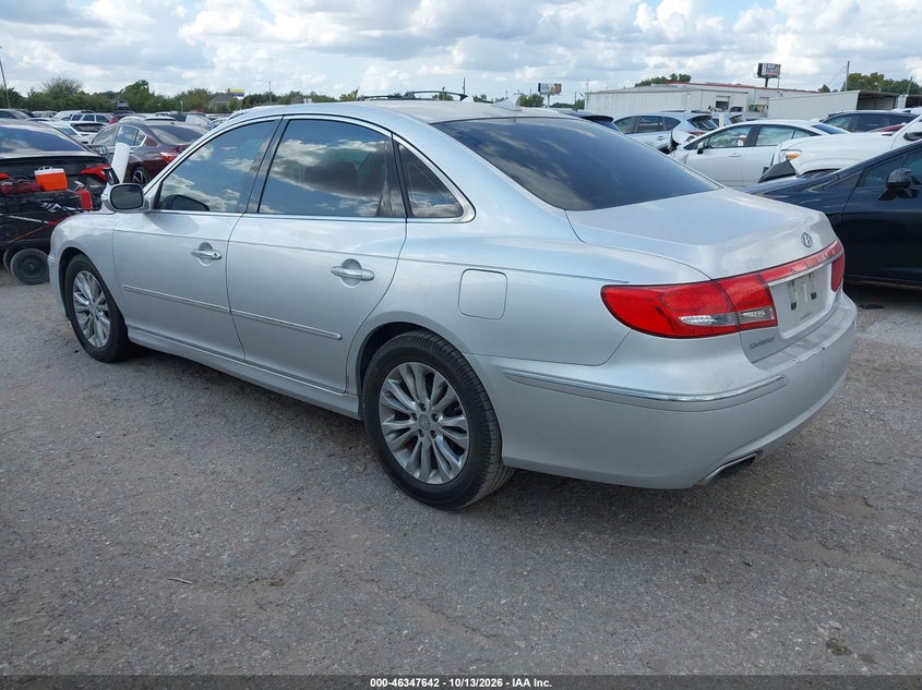 Vin: kmhfc4df9ba535490, lot: 46847908, hyundai azera limited 20113