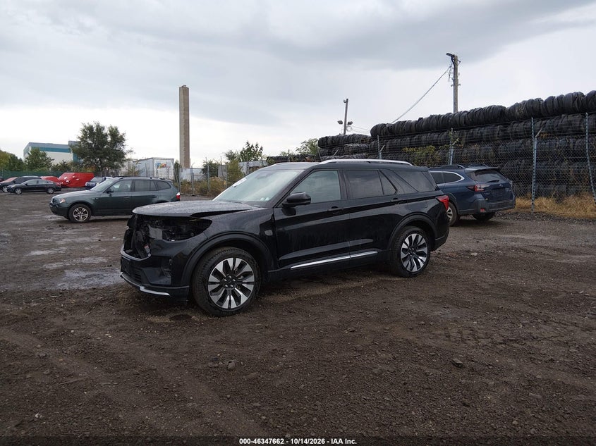 2025 Ford Explorer Platinum, All Over, IAAI, VIN 1FMUK8HH9SGB82632 — photo 2