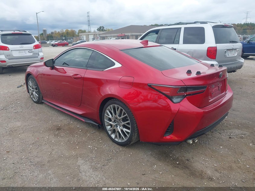 Vin: jthhz5bc7k5019310, lot: 46847947, lexus rc 350 20193