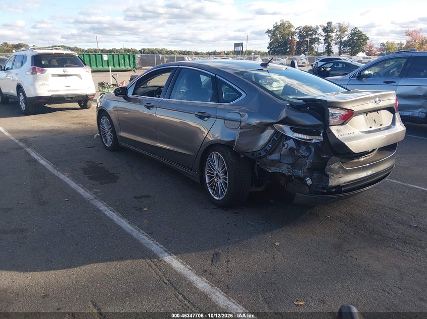 Vin: 3fa6p0hdxer364288, lot: 46847972, ford fusion se 20143