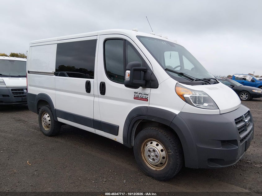 Vin: 3c6trvng7fe503313, lot: 46847983, ram promaster 1500 low roof 20151