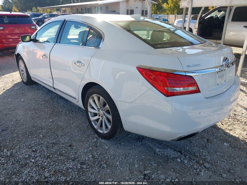 Vin: 1g4gb5g39gf172200, lot: 46848007, buick lacrosse leather 20163