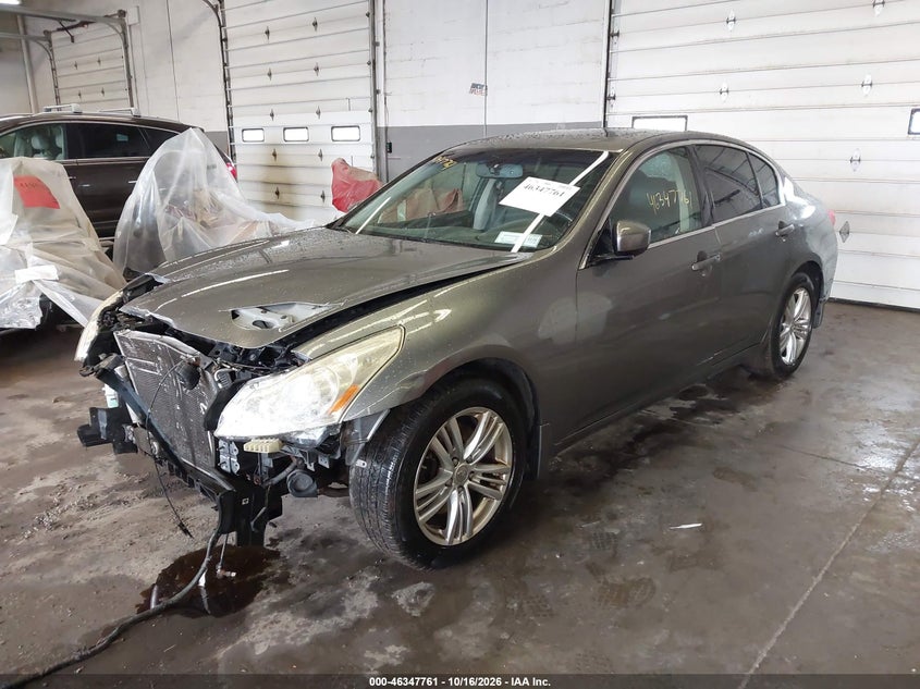 Vin: jn1cv6ar3cm674688, lot: 46848027, infiniti g37x 20122