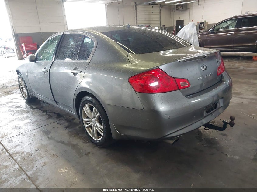 Vin: jn1cv6ar3cm674688, lot: 46848027, infiniti g37x 20123