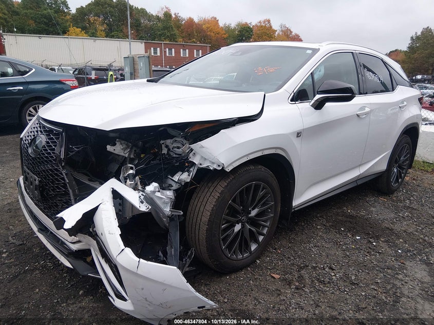 Vin: 2t2szmda8mc285224, lot: 46848070, lexus rx 350 f sport appearance 20212