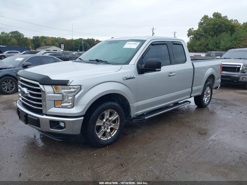 2015 Ford F-150 Xlt, Удар сзади, IAAI, VIN 1FTEX1CF4FFB22101 — фото 2