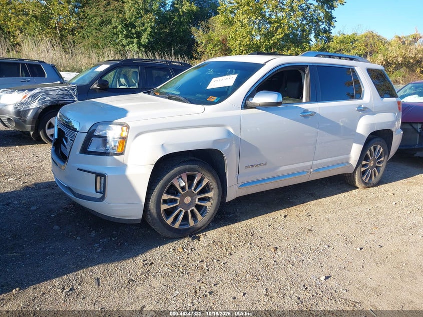 Vin: 2gkflve38g6323817, lot: 46848098, gmc terrain denali 20162
