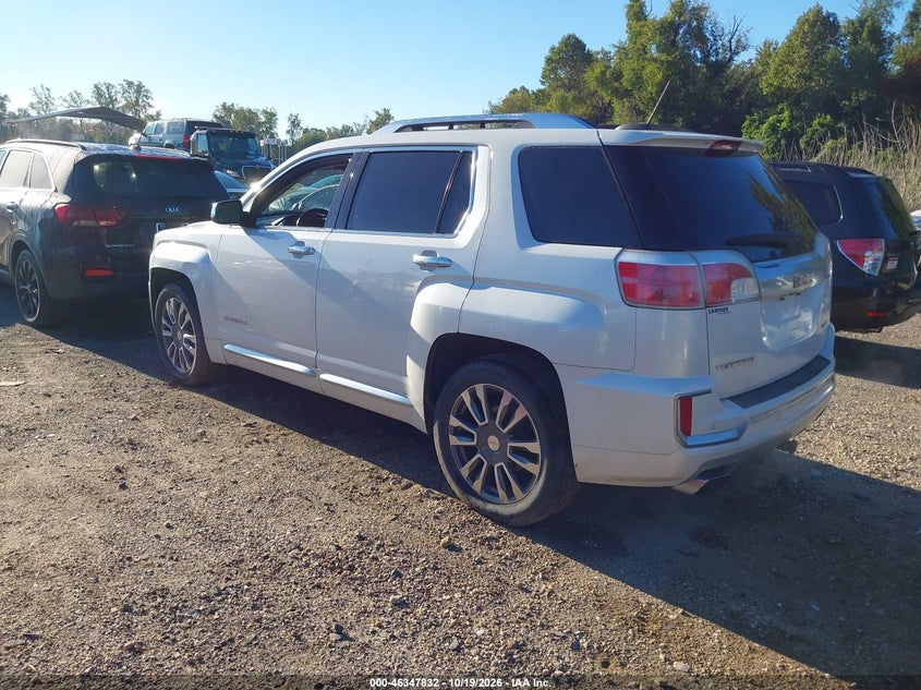 Vin: 2gkflve38g6323817, lot: 46848098, gmc terrain denali 20163