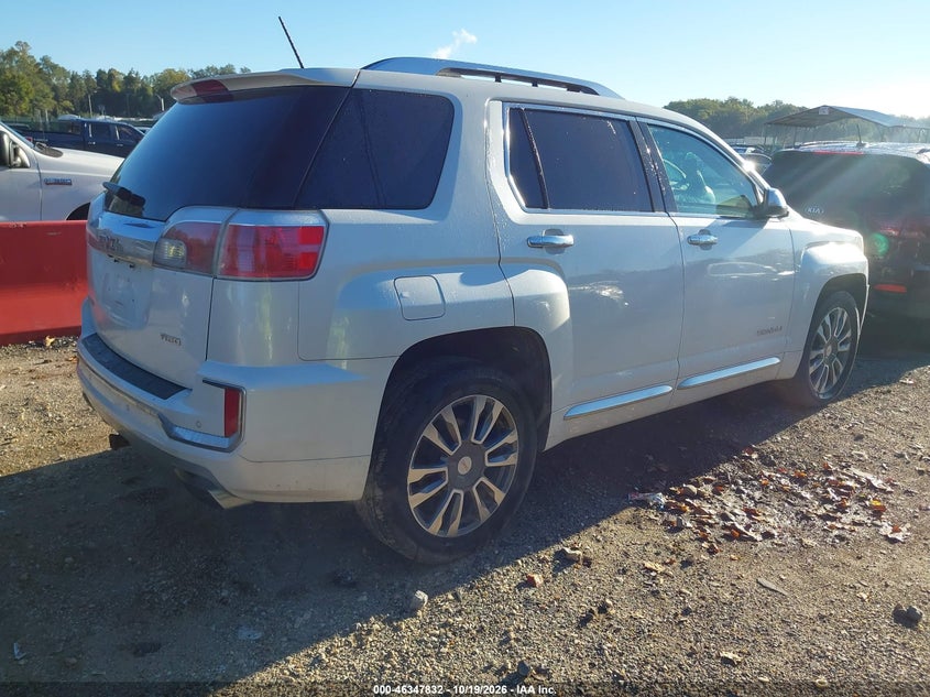 Vin: 2gkflve38g6323817, lot: 46848098, gmc terrain denali 20164