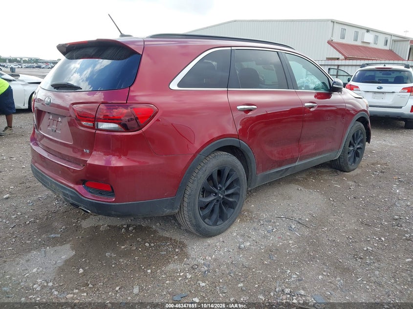 Vin: 5xypg4a51kg608179, lot: 46848117, kia sorento 3.3l s 20194