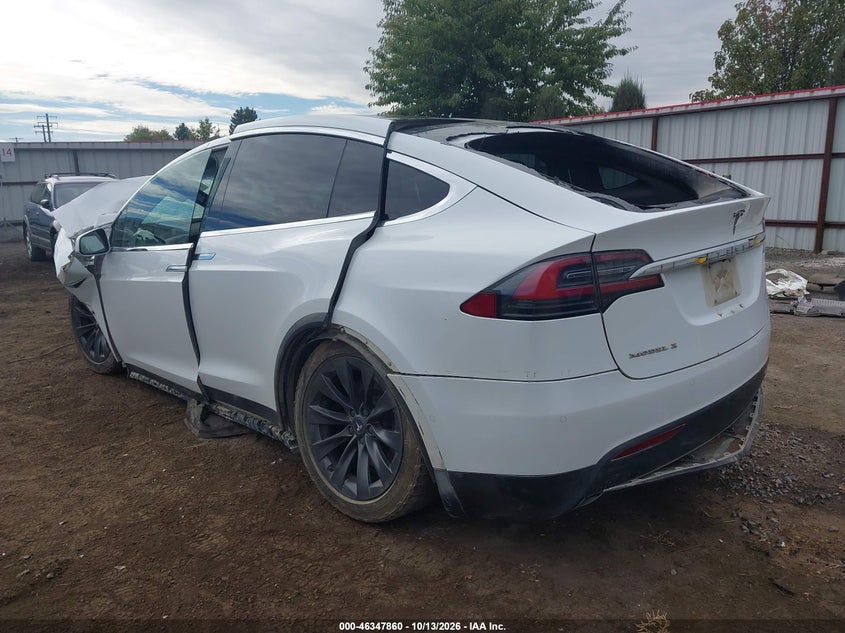 Vin: 5yjxcbe21hf069112, lot: 46848125, tesla model x 100d/75d/90d 20173